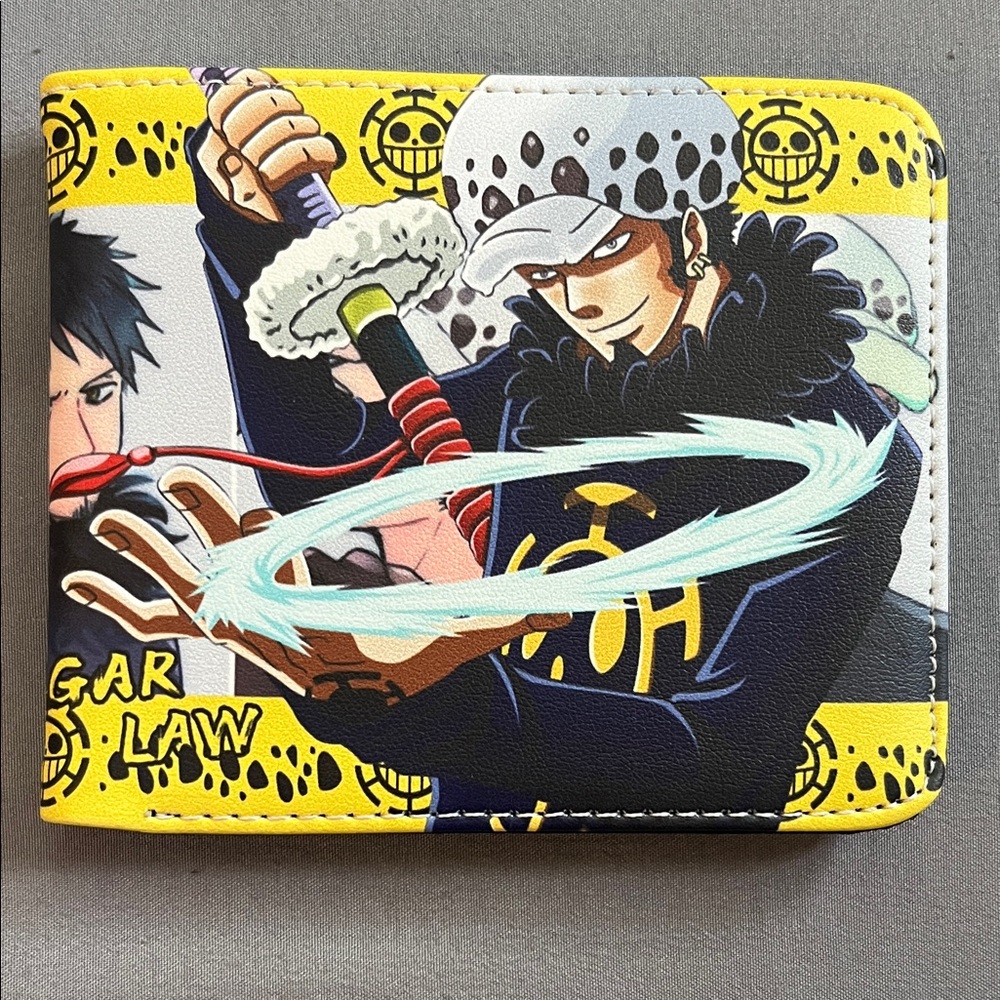 One Piece Trafalgar D Water Law brand new anime wallet
